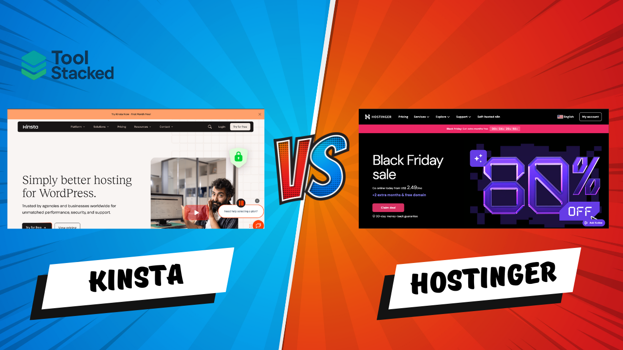 Kinsta vs Hostinger